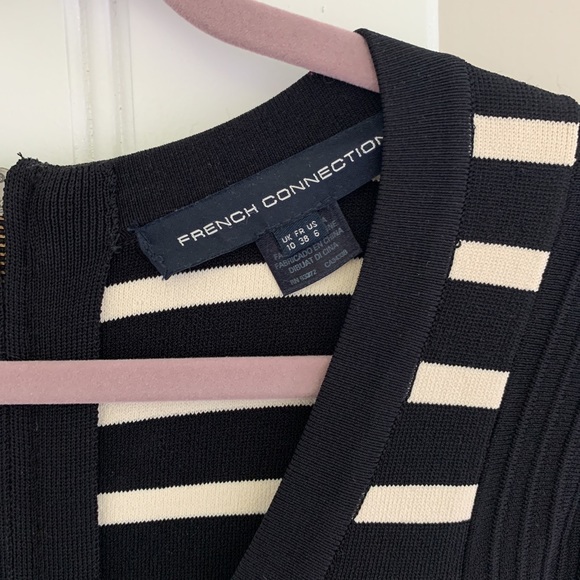 French Connection Striped Body-con Dress - Picture 5 of 5
